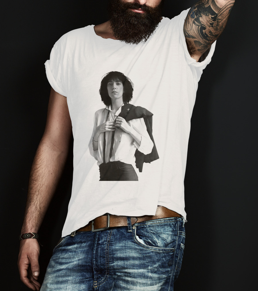 Patti Smith Horses Album Cover T-Shirt