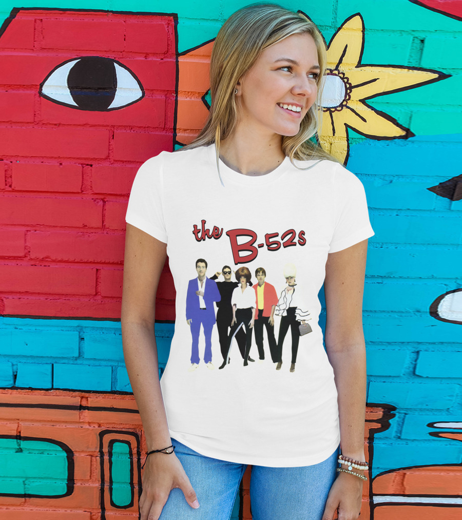 The B-52s Retro Band Lineup T-Shirt
