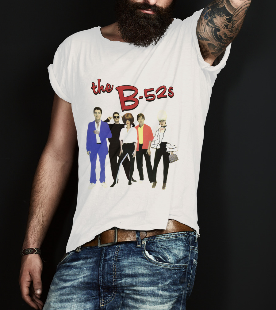 The B-52s Retro Band Lineup T-Shirt