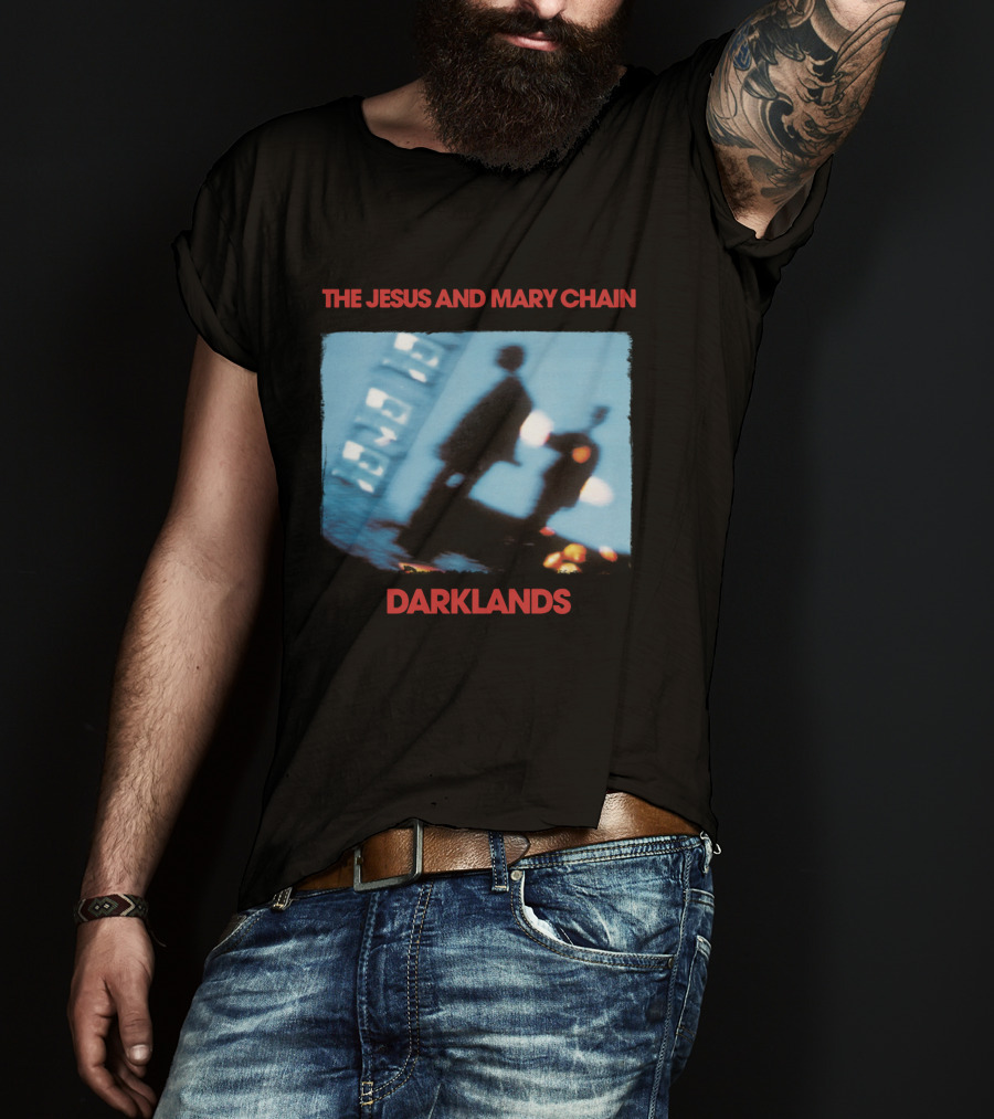 The Jesus And Mary Chain Darklands Silhouette Album Cover T-Shirt