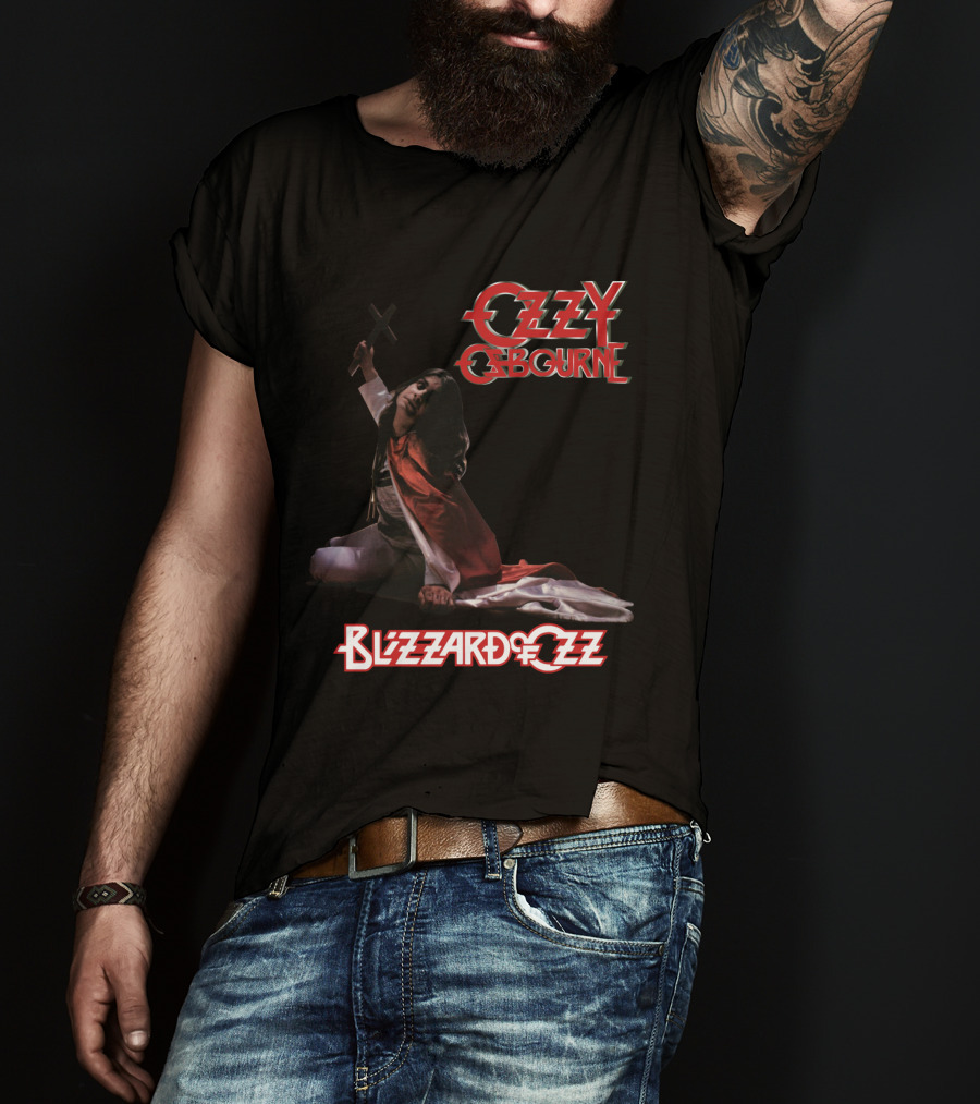 Ozzy Osbourne Blizzard Of Ozz Rock Album Art Classic T-Shirt