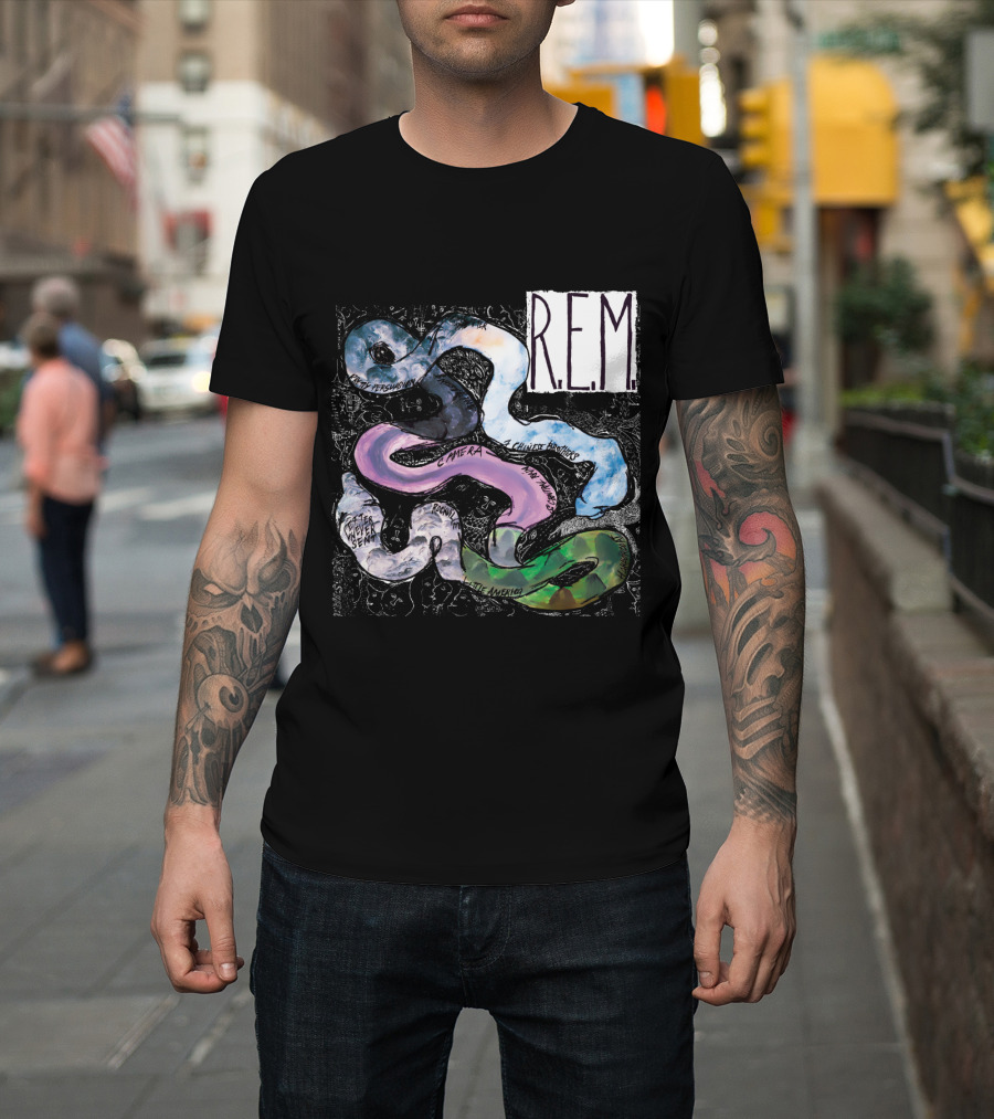 R.e.m. Reckoning Camera Seven Chinese Brothers Southeastern United States Letter Never Sent T-Shirt