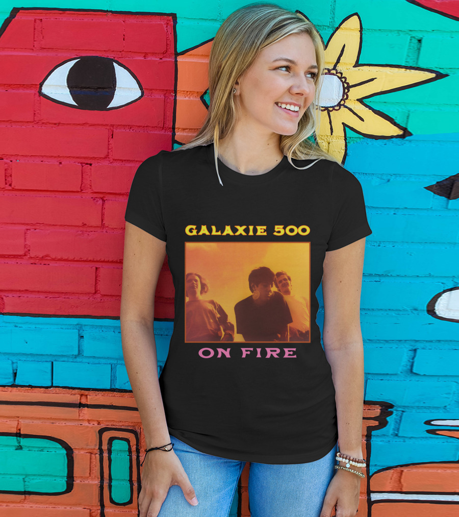 Galaxie 500 On Fire Album Cover T-Shirt