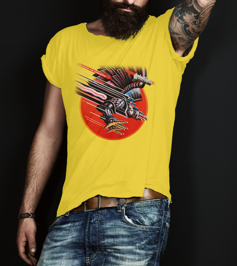 Judas Priest Screaming For Vengeance Metal Eagle T-Shirt