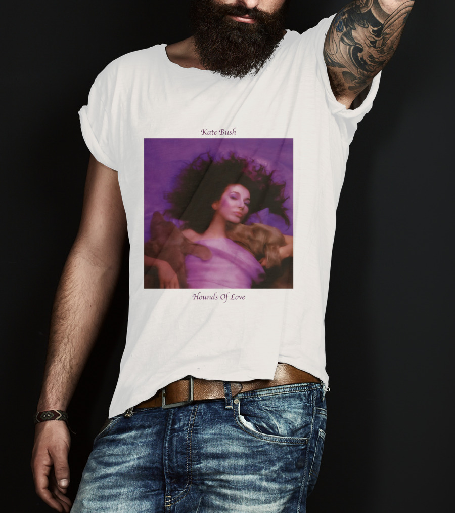 Kate Bush Hounds Of Love Album Cover Image T-Shirt