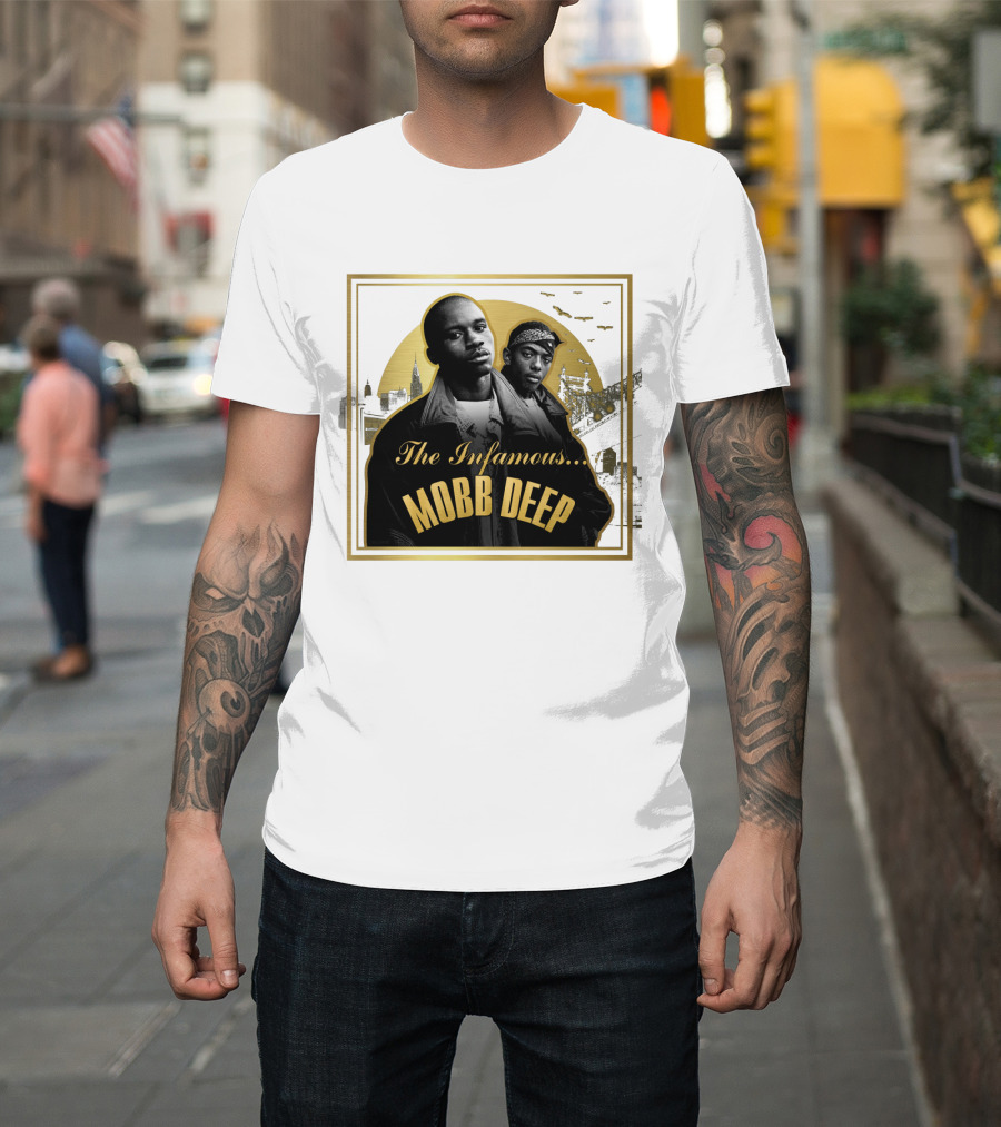 The Infamous Mobb Deep New York City Skyline T-Shirt
