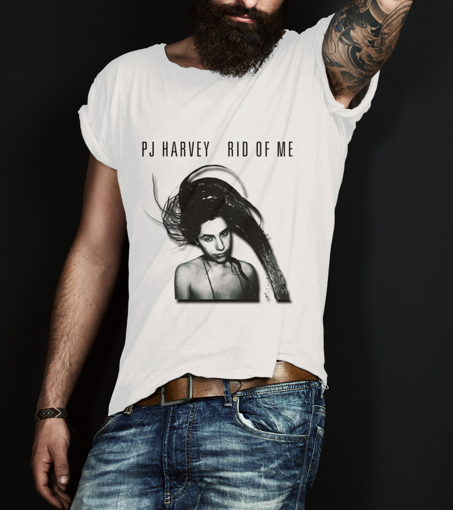 PJ Harvey Rid Of ME Album Cover T-Shirt