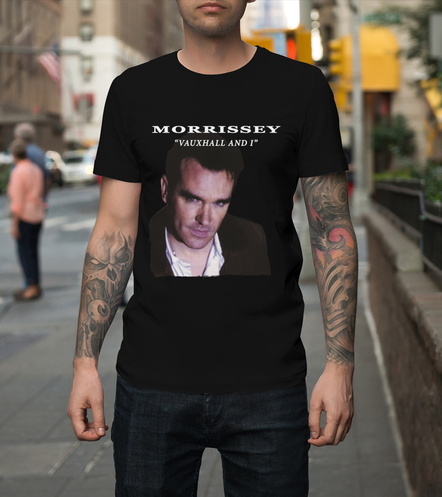 Morrissey Vauxhall And I Album Cover T-Shirt