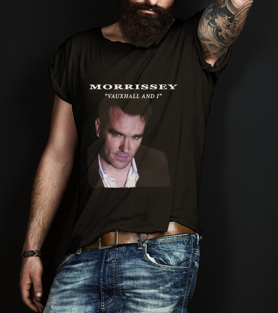 Morrissey Vauxhall And I Album Cover T-Shirt