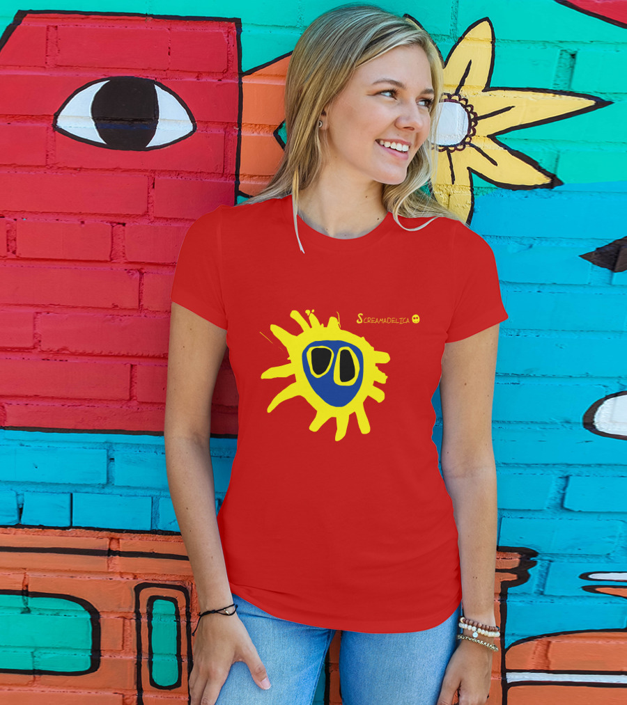 Primal Scream Screamadelica Iconic Sunburst T-Shirt