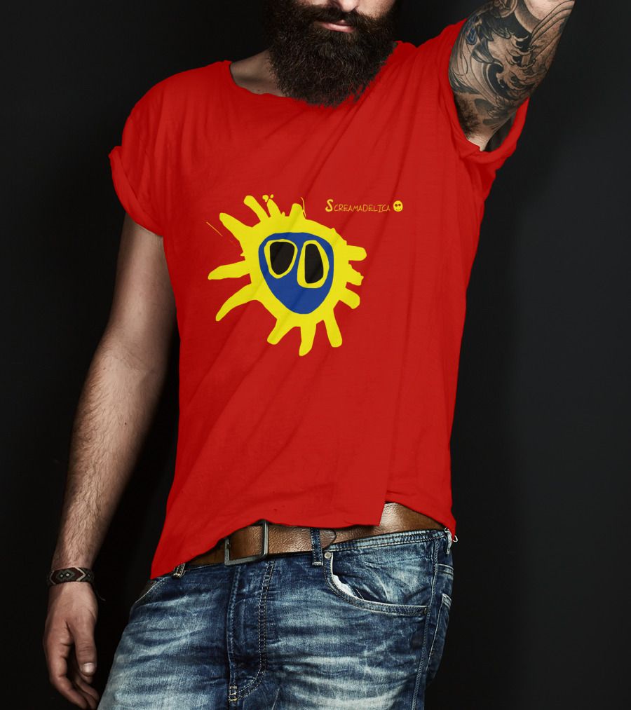 Primal Scream Screamadelica Iconic Sunburst T-Shirt