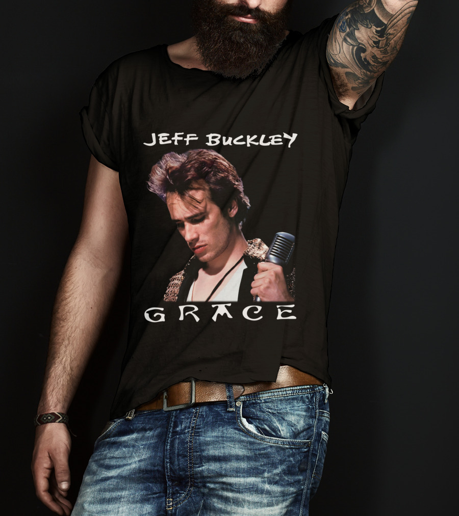 Jeff Buckley Grace Microphone T-Shirt