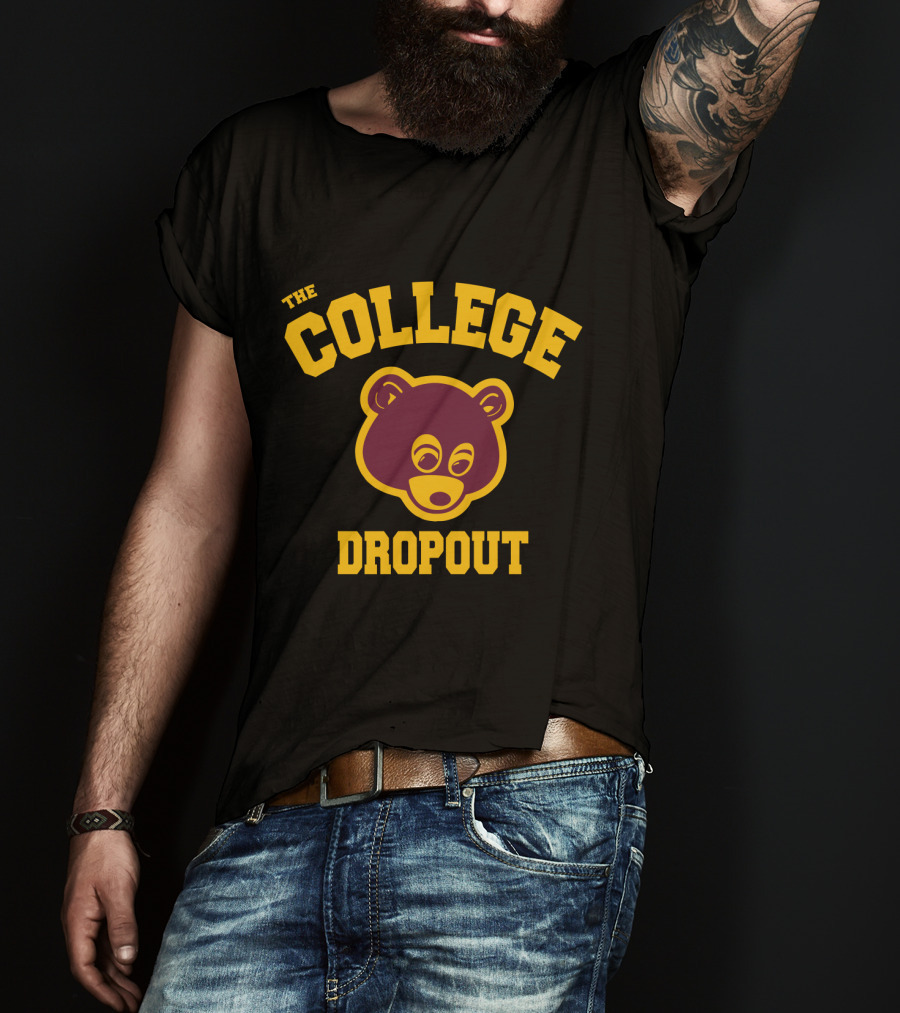 The College Dropout Kanye West Bear T-Shirt