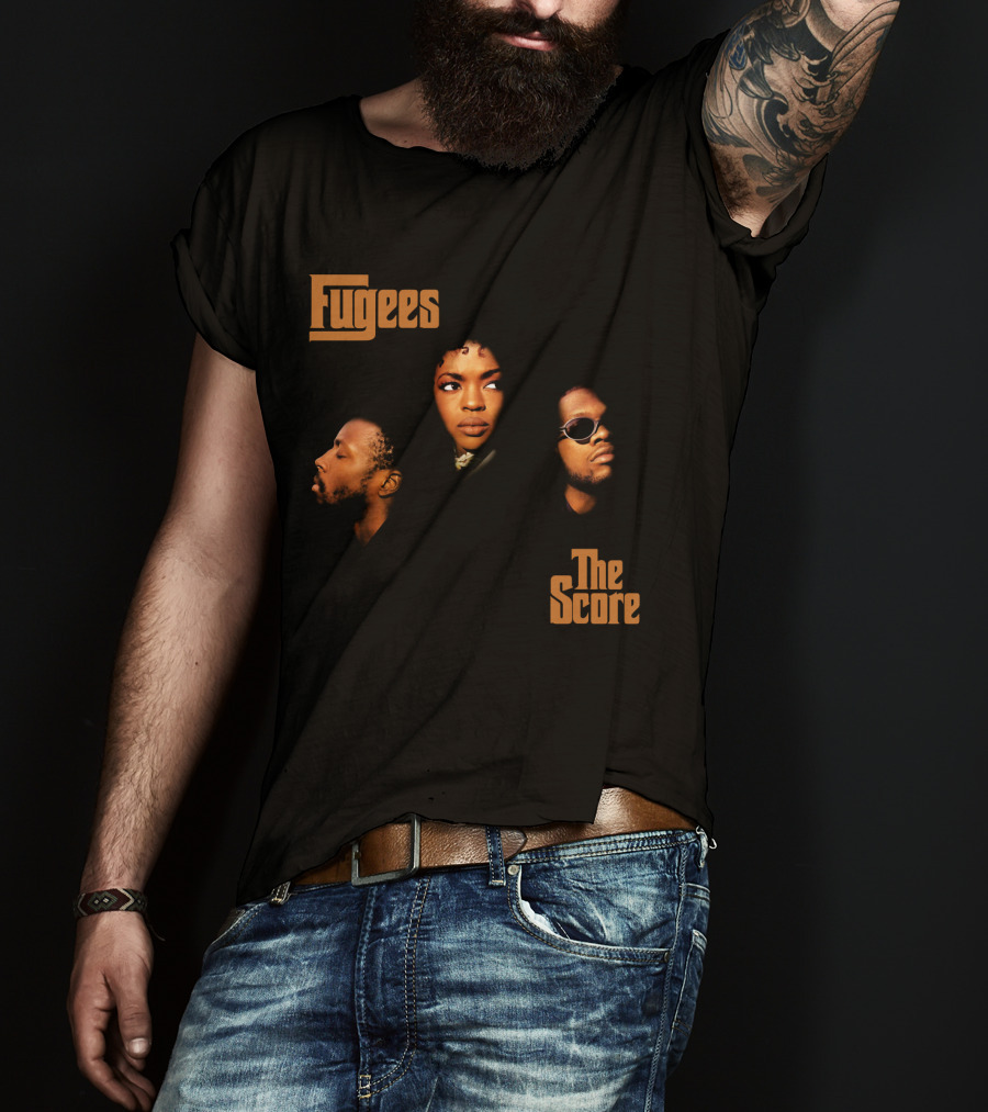 Fugees The Score Album Cover Trio Faces T-Shirt