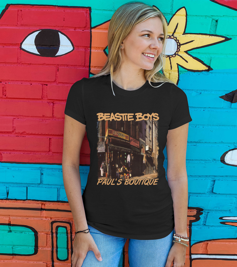 Beastie Boys Paul's Boutique Album Cover Urban Street Scene T-Shirt