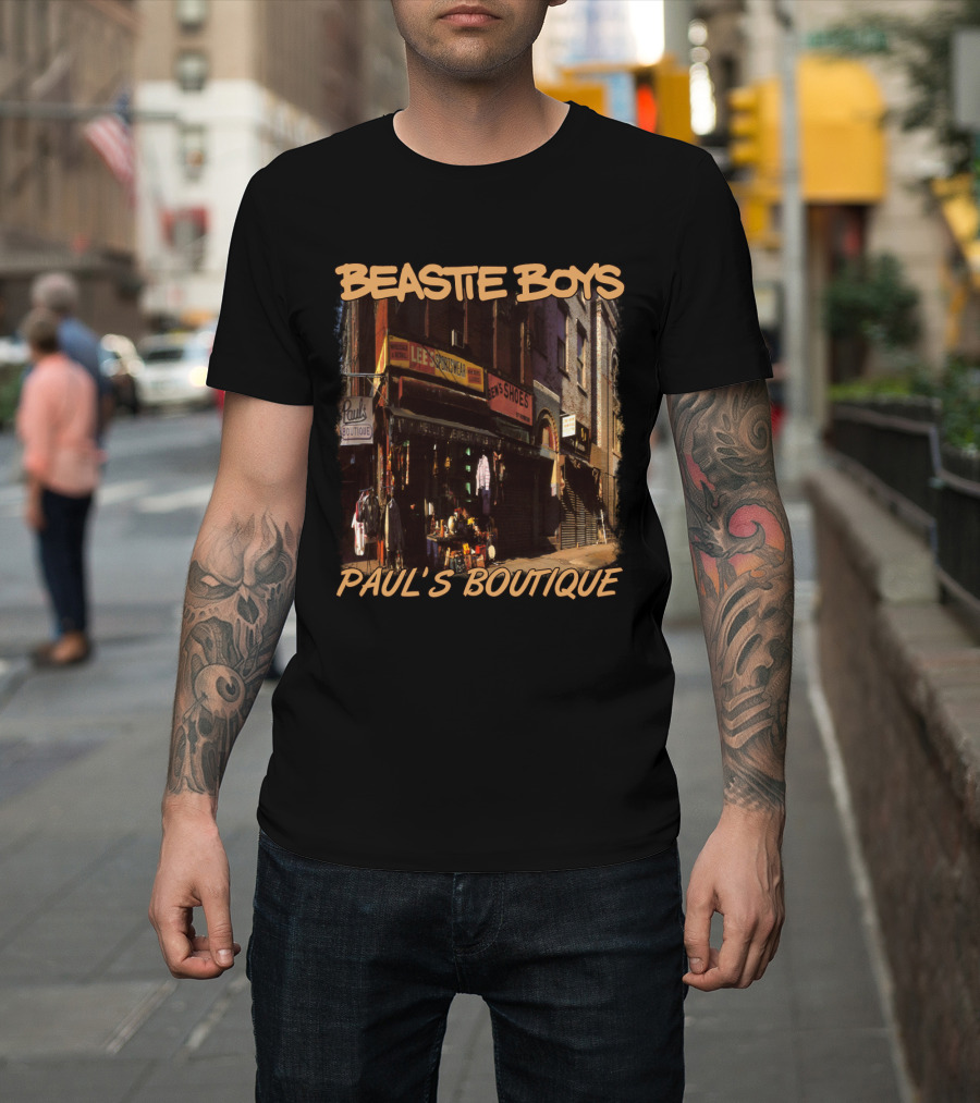 Beastie Boys Paul's Boutique Album Cover Urban Street Scene T-Shirt
