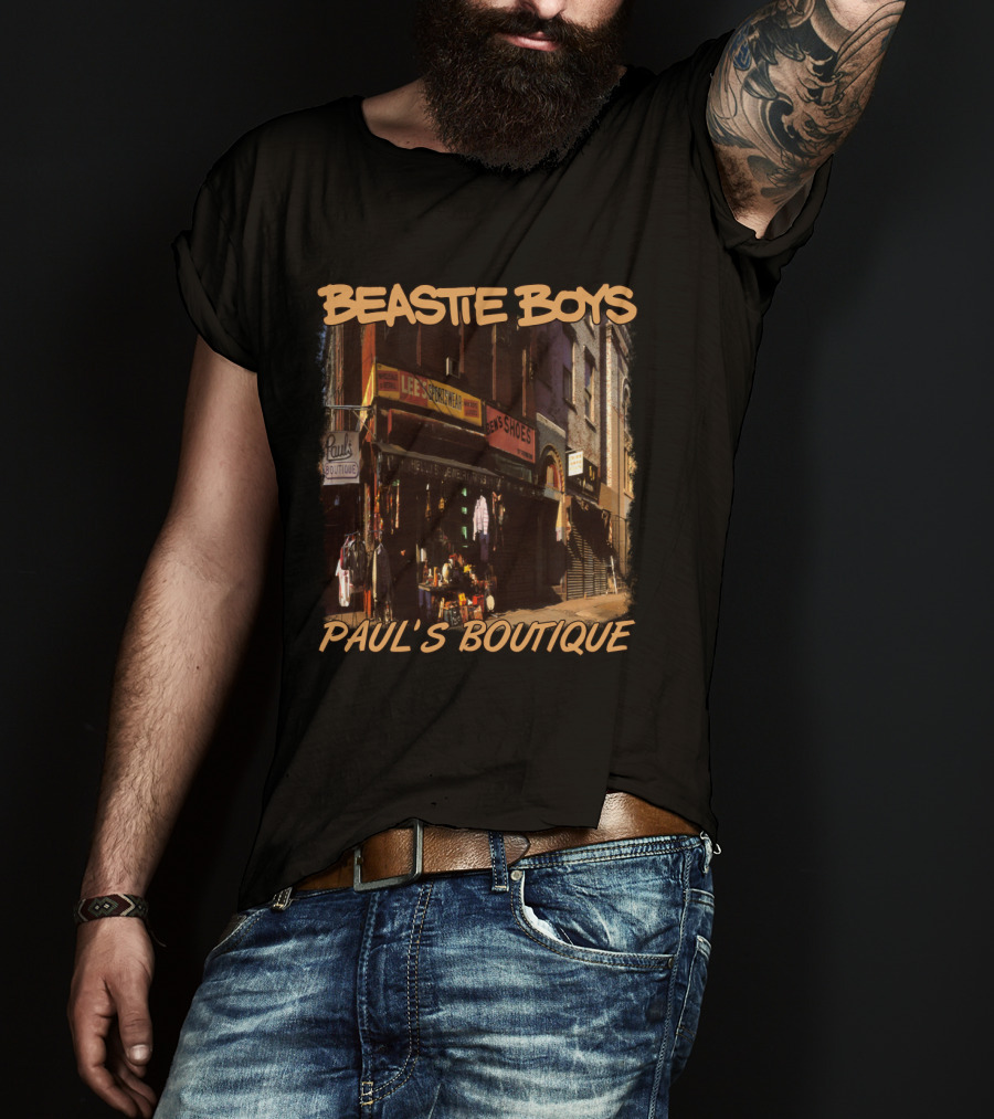 Beastie Boys Paul's Boutique Album Cover Urban Street Scene T-Shirt