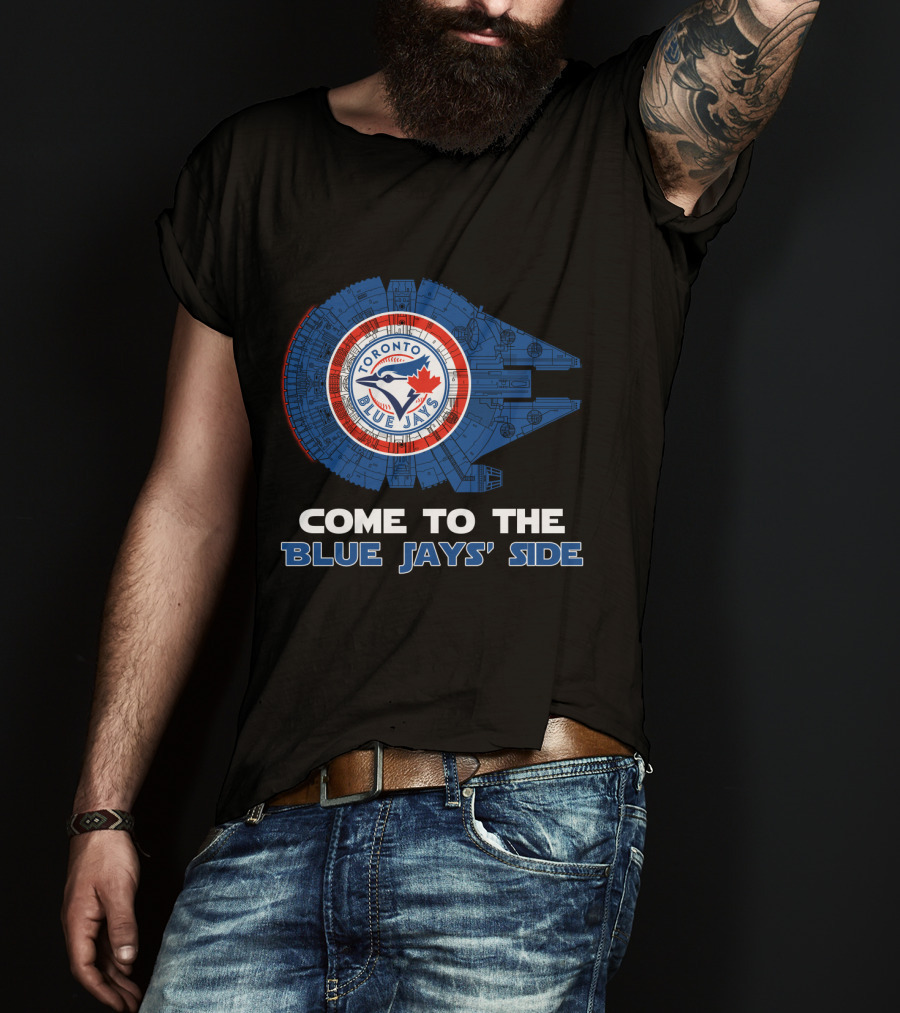 Toronto Blue Jays Come To The Blue Jays' Side Millennium Falcon MLB T-Shirt