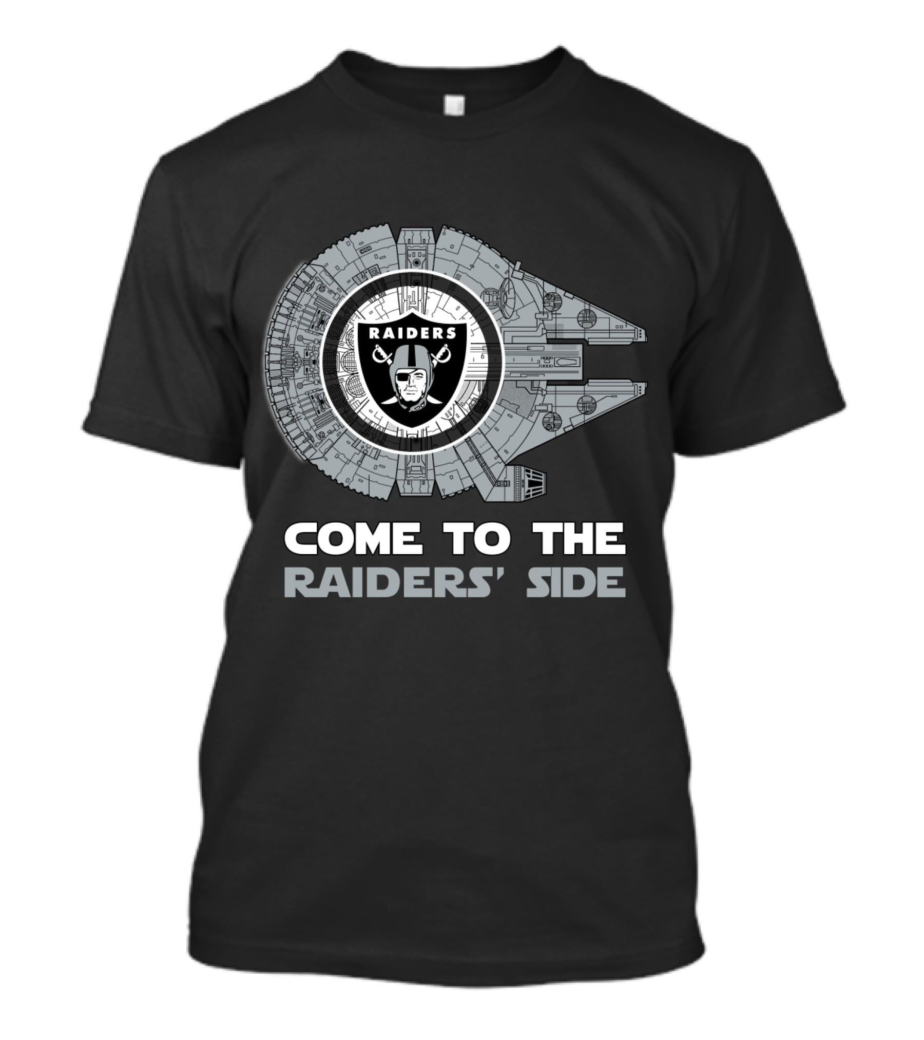 Raiders Millennium Falcon Come To The Raiders' Side T-Shirt