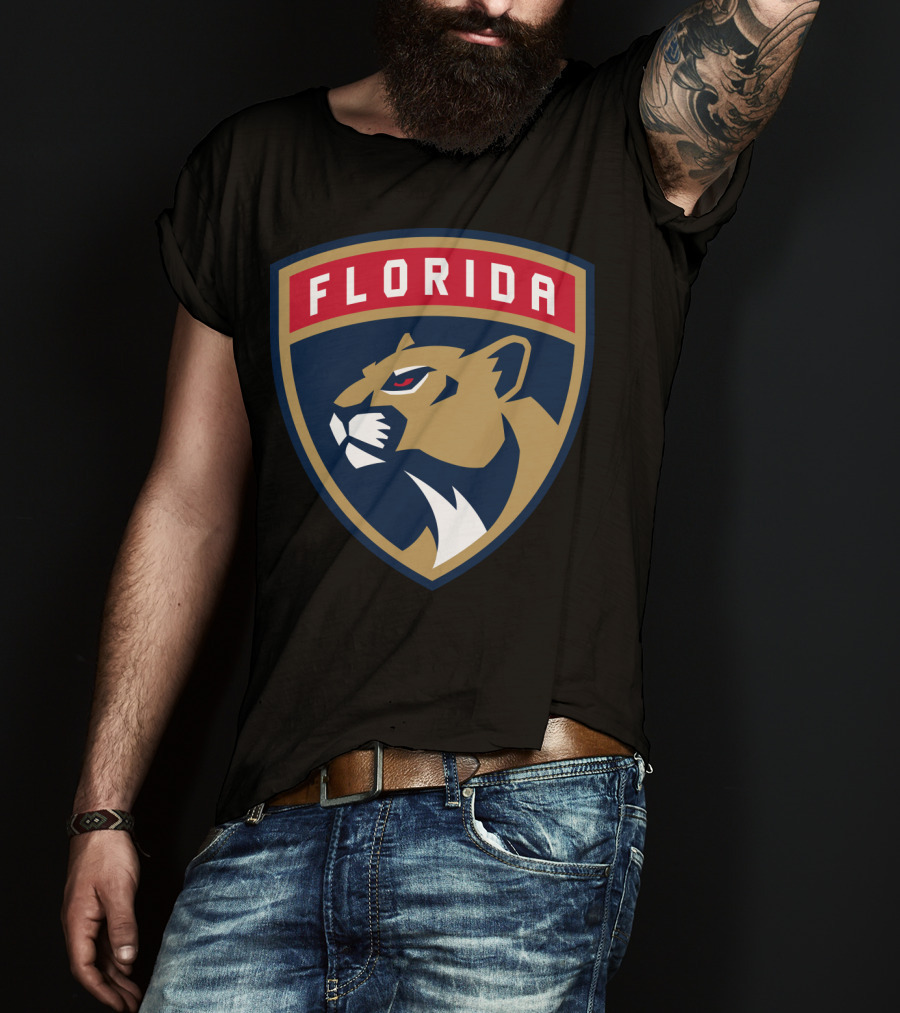 Florida Panthers Logo Bold Head T-Shirt