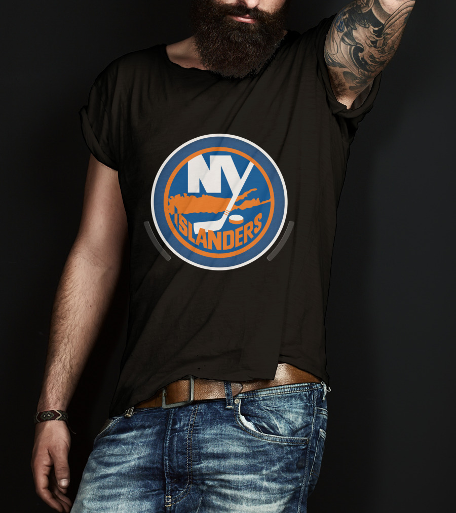 NY Islanders Power Decal T-Shirt