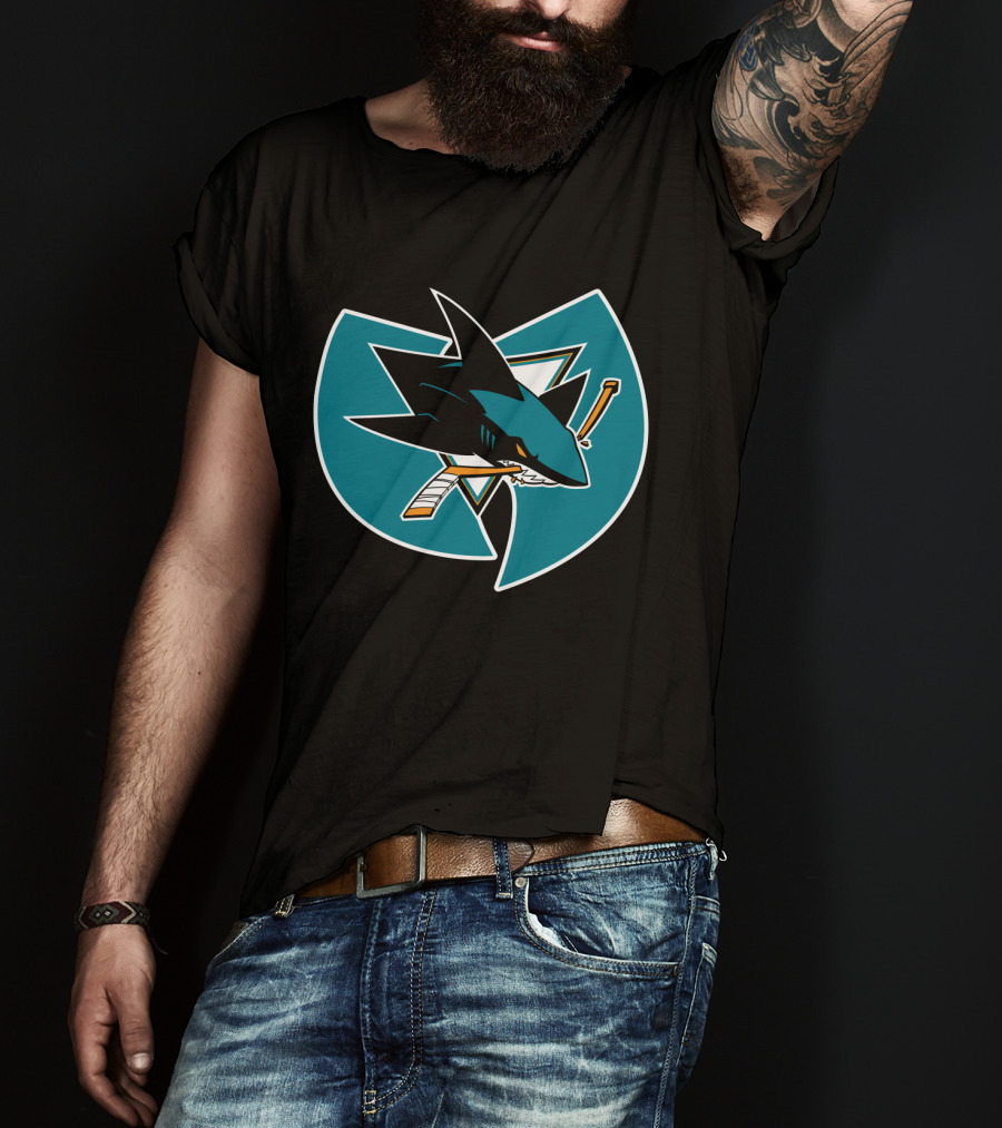San Jose Sharks Wu-Tang Clan Fusion T-Shirt