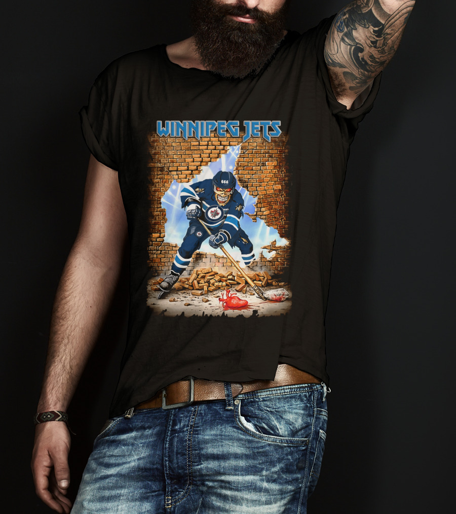 Winnipeg Jets Boisterous Hockey Breakout T-Shirt