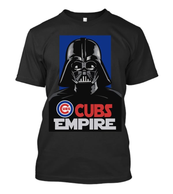 Cubs Empire Vader Chicago Cubs Logo Fusion T-Shirt