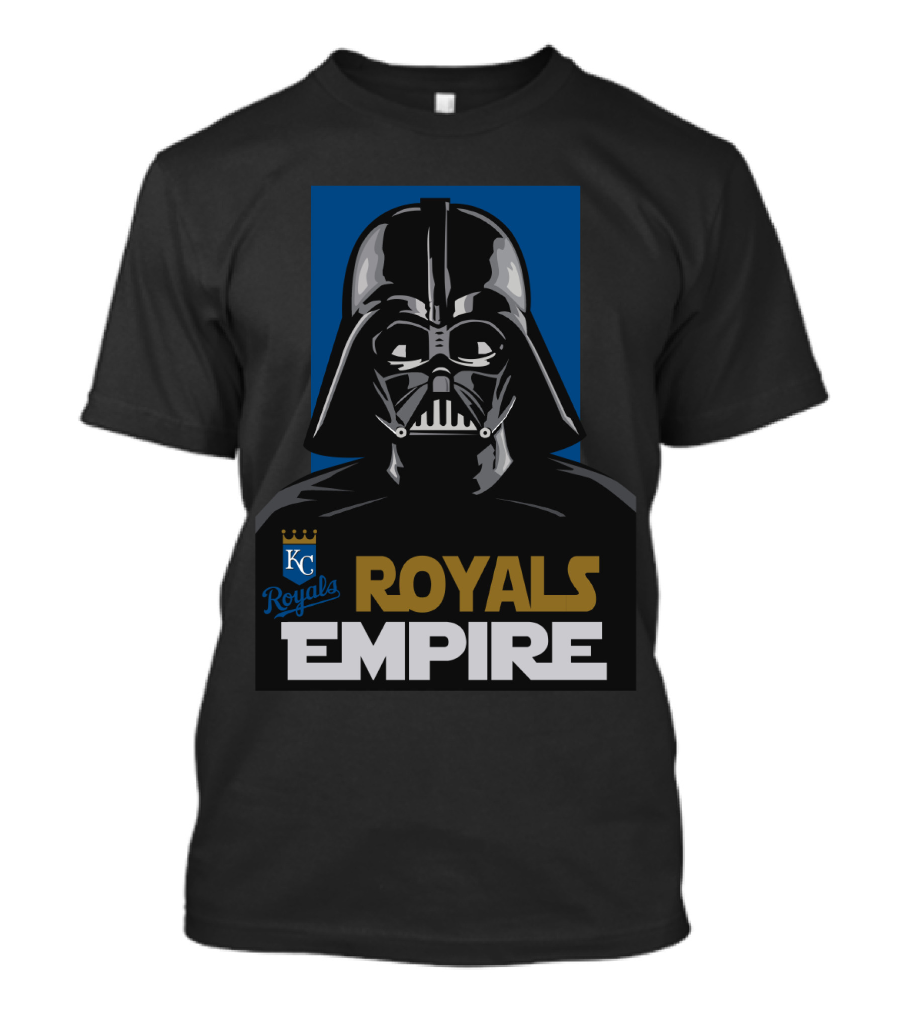 Kansas City Royals Empire Darth Vader Royals Empire T-Shirt