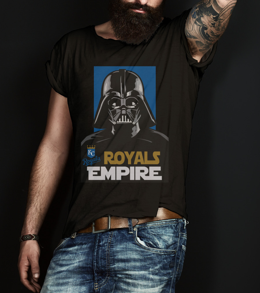 Kansas City Royals Empire Darth Vader Royals Empire T-Shirt