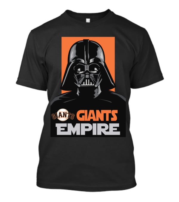 San Francisco Giants Empire Darth Vader Baseball Giants Empire T-Shirt