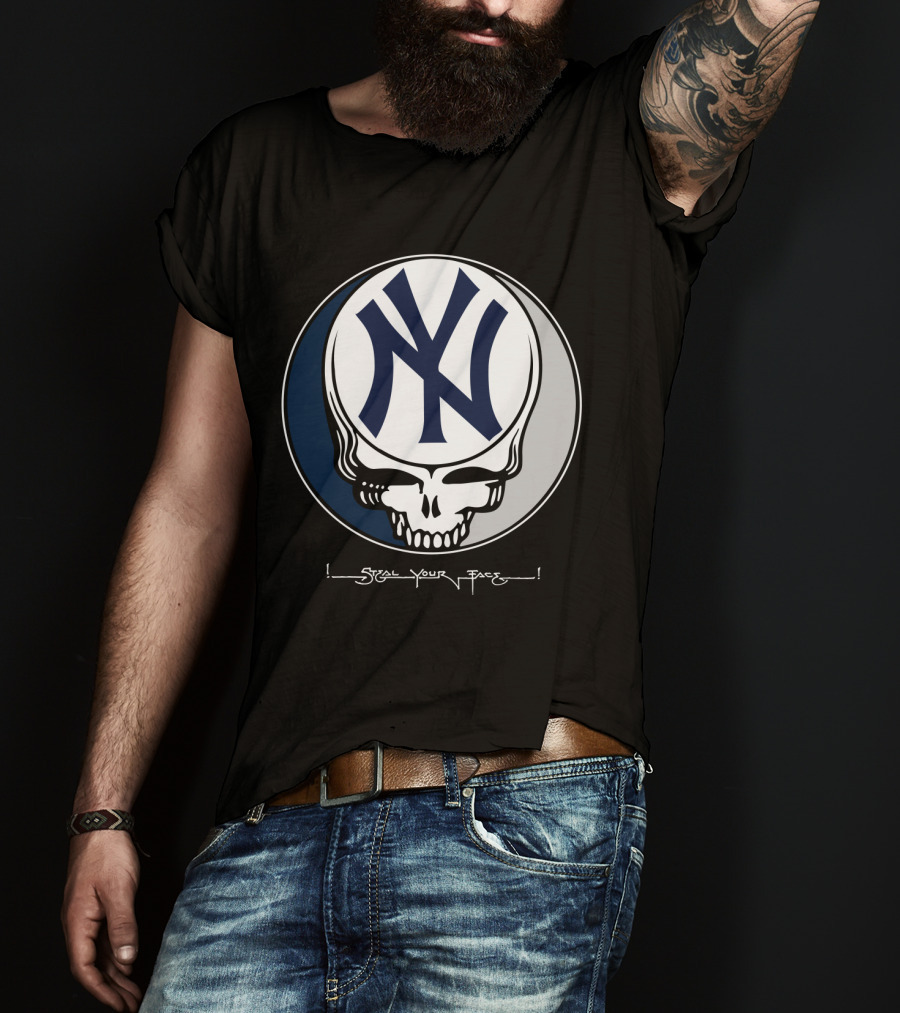 Grateful Dead Steal Your Face New York Yankees T-Shirt