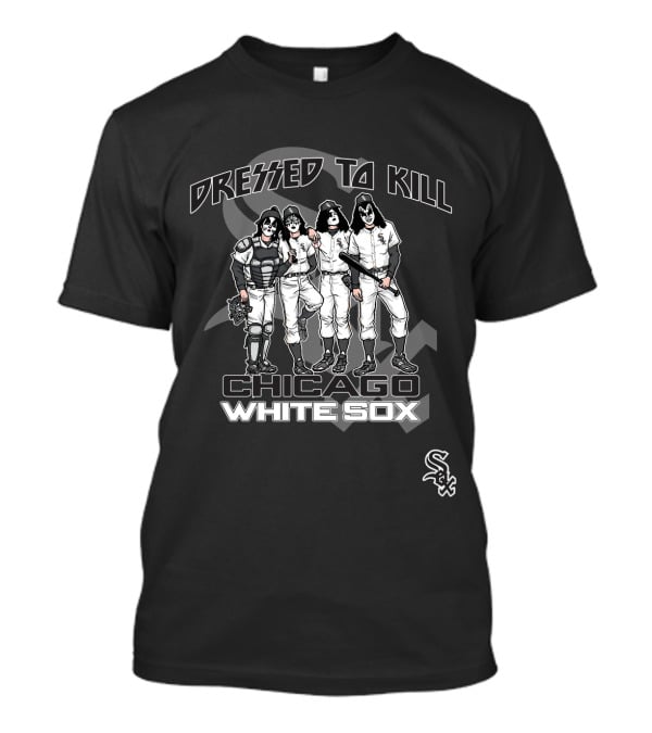 Dressed To Kill KISS Chicago White Sox T-Shirt