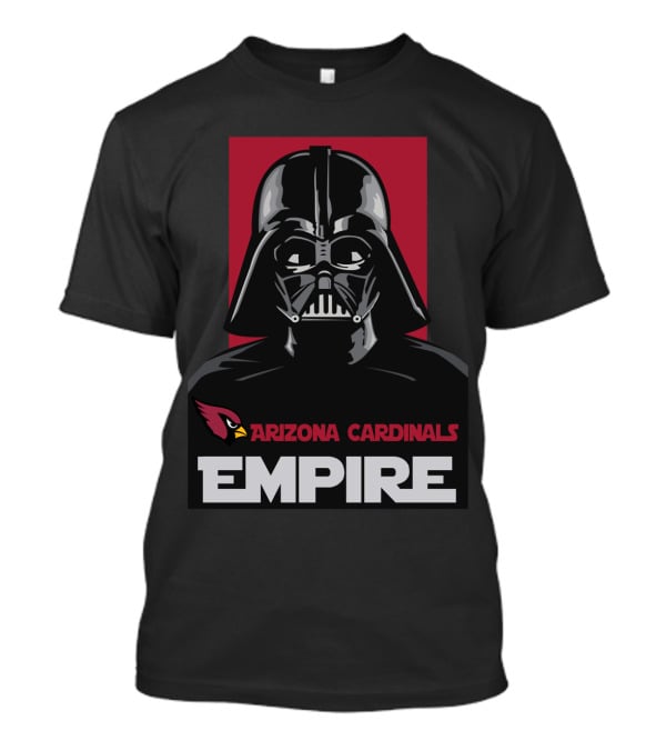 Arizona Cardinals Empire Darth Vader Iconic Fusion T-Shirt