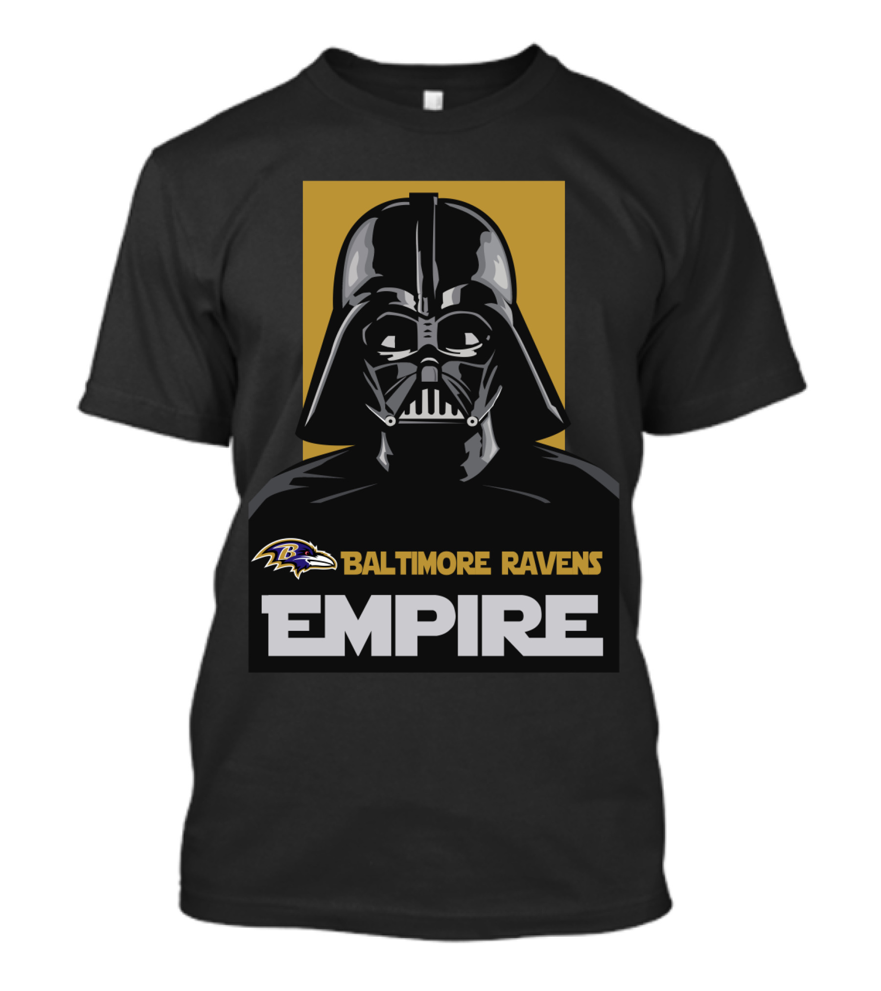 Baltimore Ravens Empire Darth Vader Ravens T-Shirt