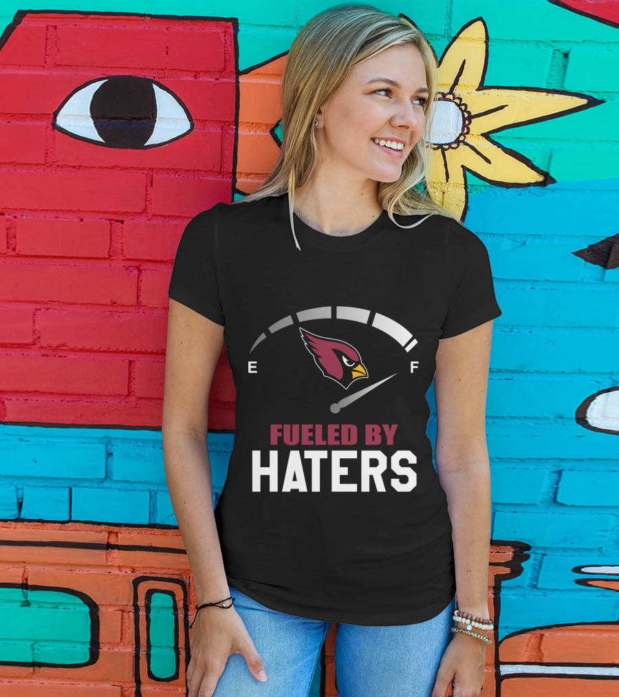 Arizona Cardinals Fueled By Haters Gauge Full T-Shirt