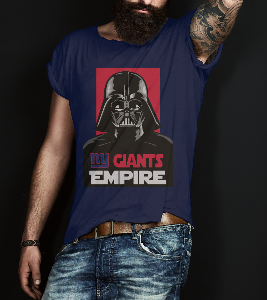 Ny Giants Empire Darth Vader T-Shirt