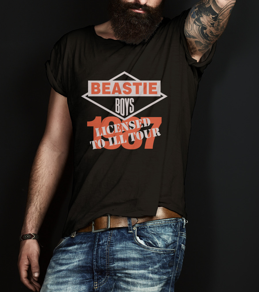 Beastie Boys Licensed To Ill 1987 Tour T-Shirt
