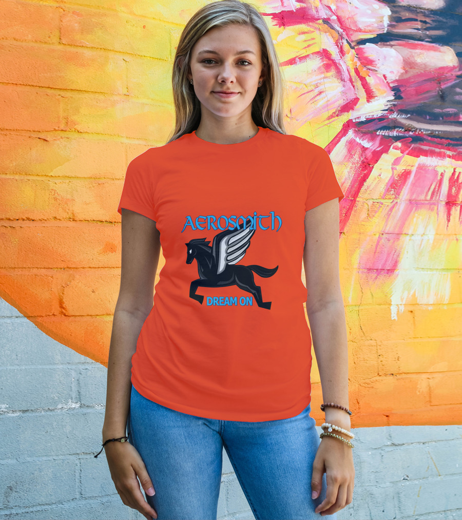 Aerosmith Dream On Pegasus T-Shirt