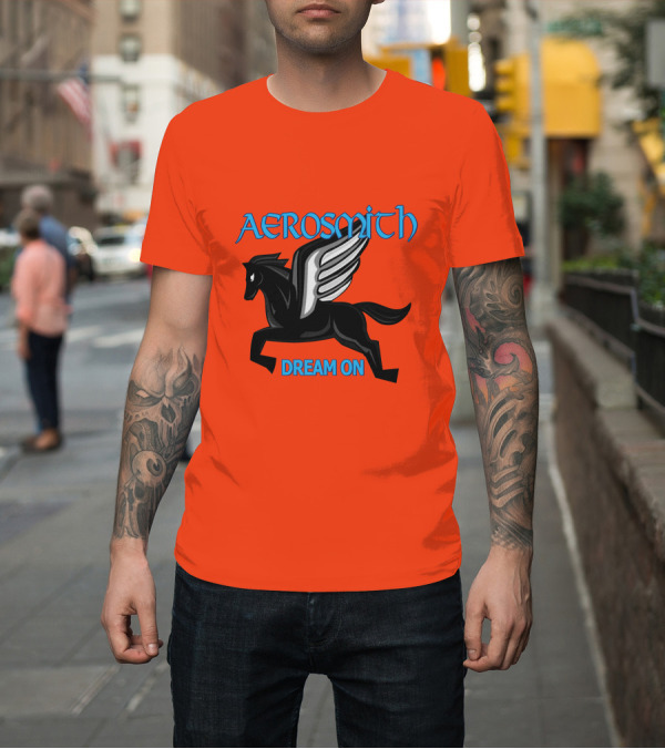 Shirt: Aerosmith Dream On Pegasus T-Shirt Aerosmith Dream On Pegasus T-Shirt