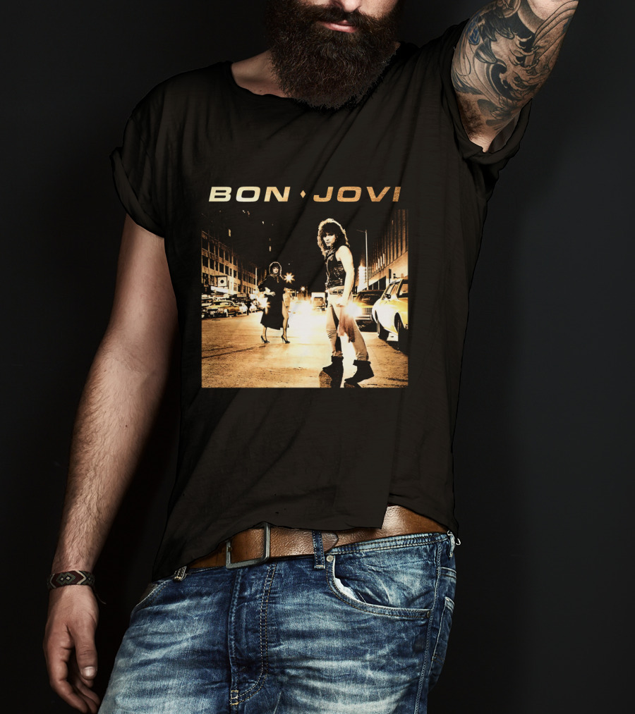 BON JOVI Urban Street Scene T-Shirt