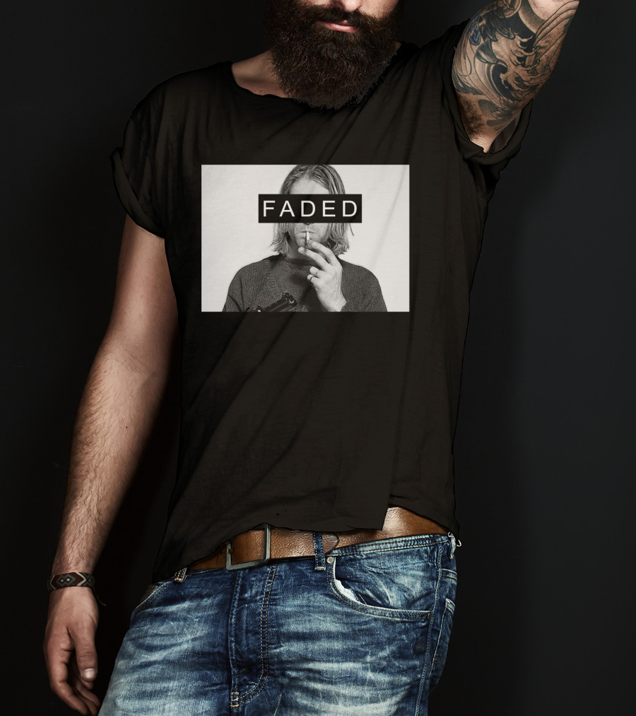 FADED NVN 17 Image With Cigarette T-Shirt
