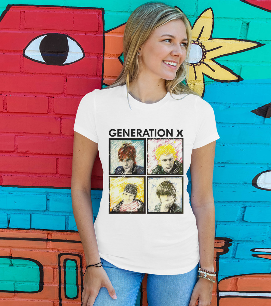 GENERATION X GX 02 Wild Pop Art Style Portraits T-Shirt