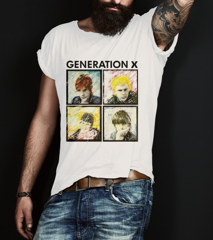 GENERATION X GX 02 Wild Pop Art Style Portraits T-Shirt