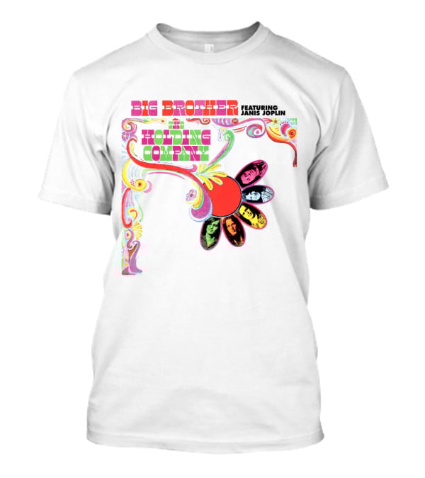 Big Brother And The Holding Company Featuring Janis Joplin T-Shirt