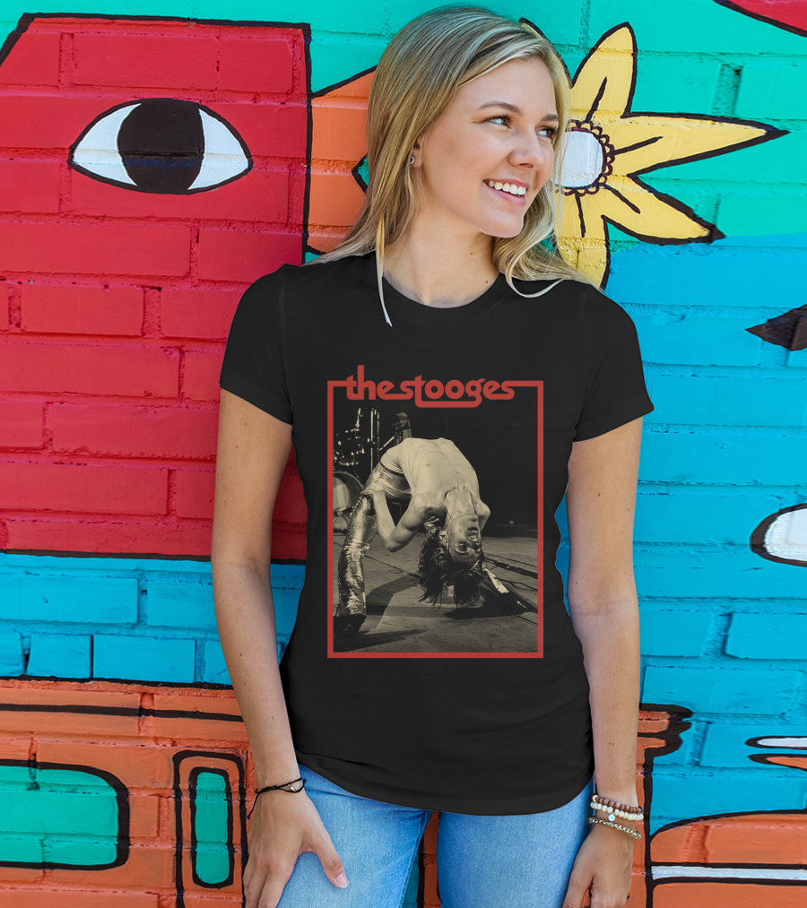 The Stooges Live Performance Iconic Photo T-Shirt