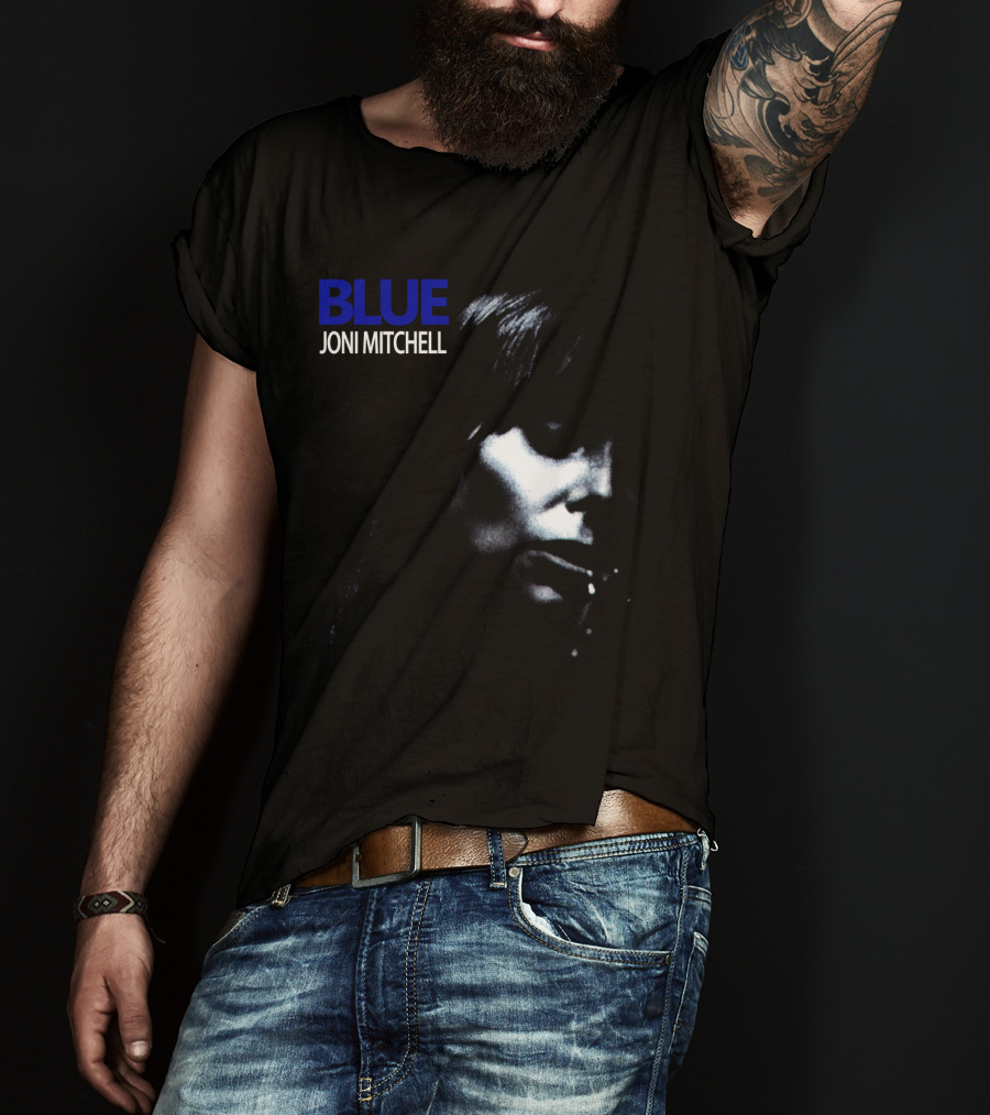 Blue Joni Mitchell T-Shirt