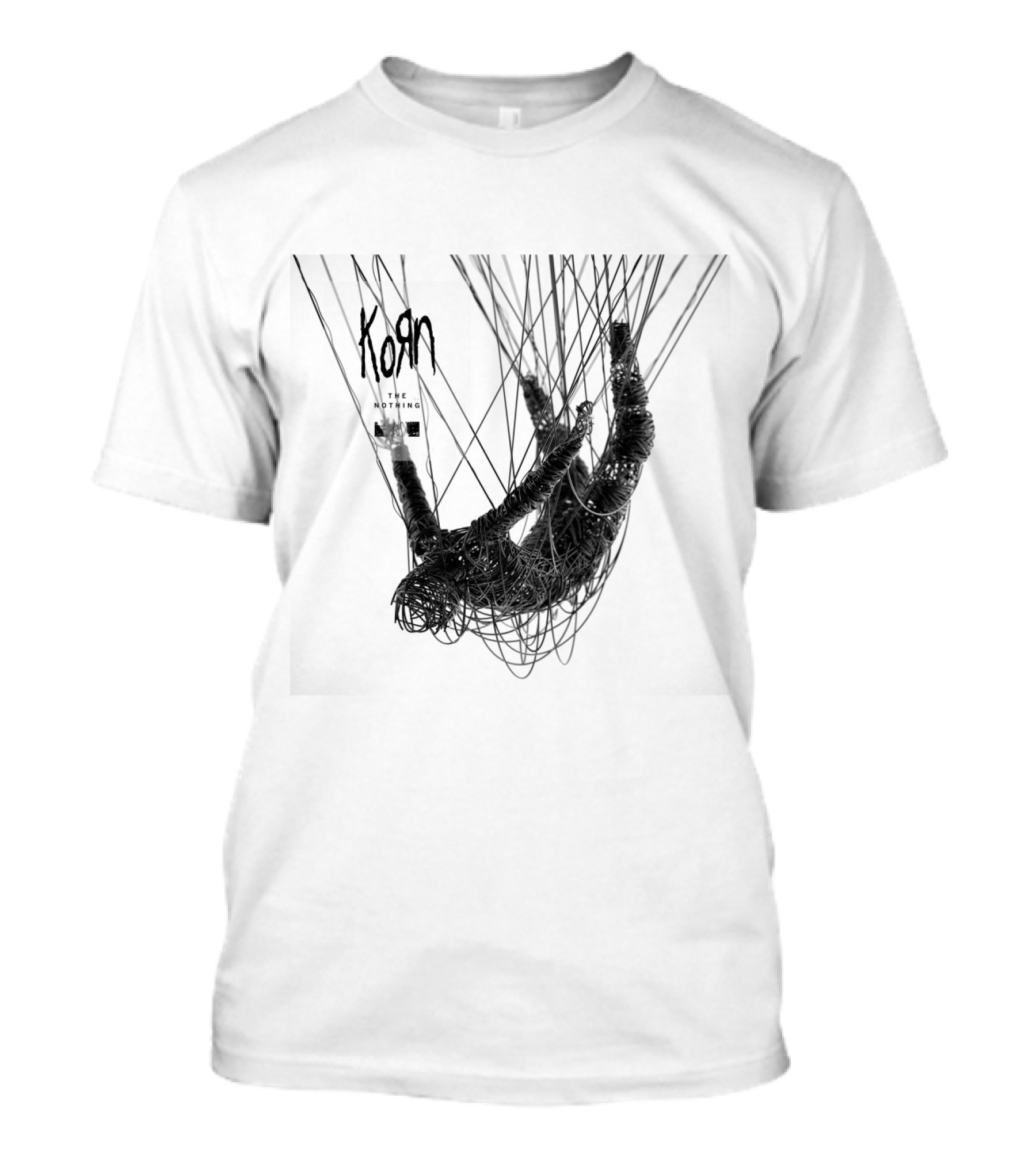 Korn The Nothing 16 String Covered Figure T-Shirt