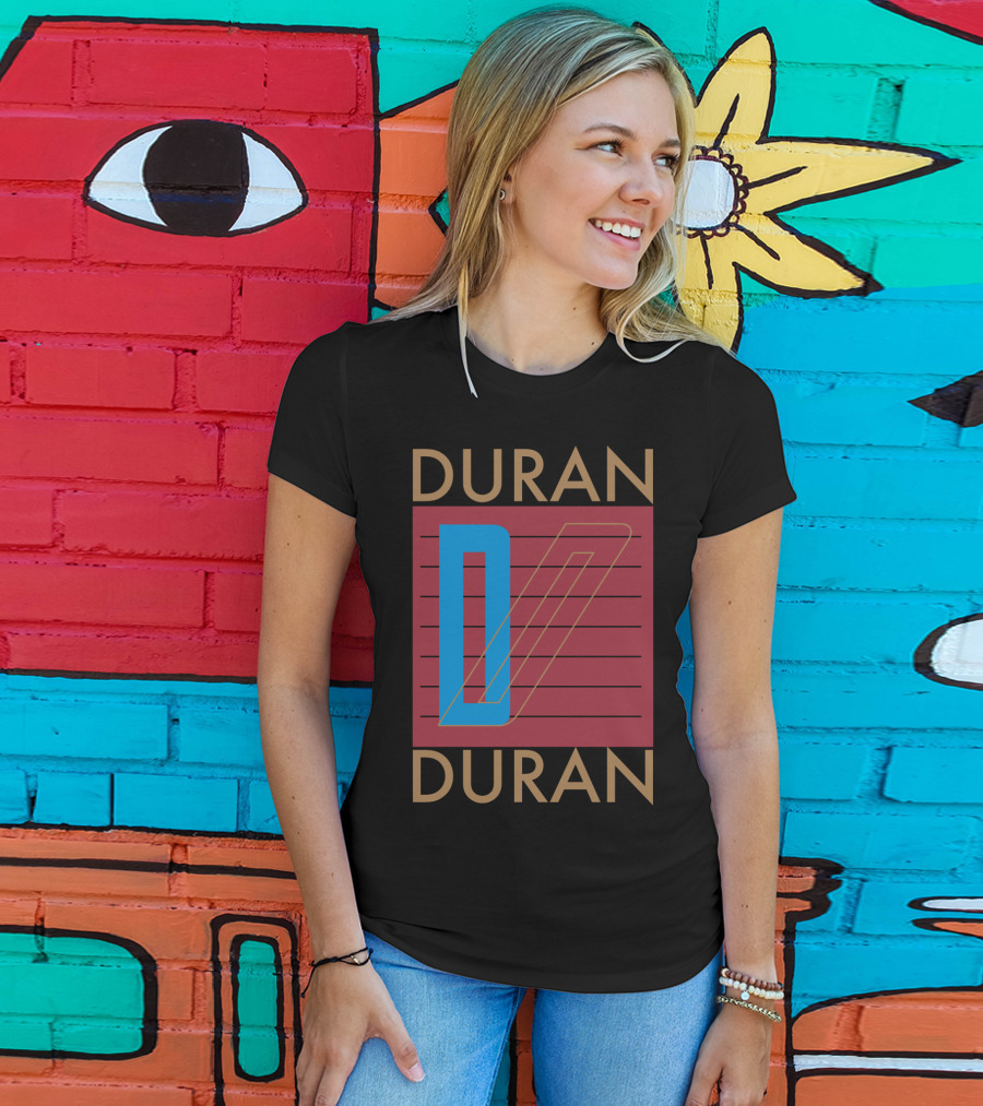 Duran Duran Iconic Logo Design Vintage Style T-Shirt