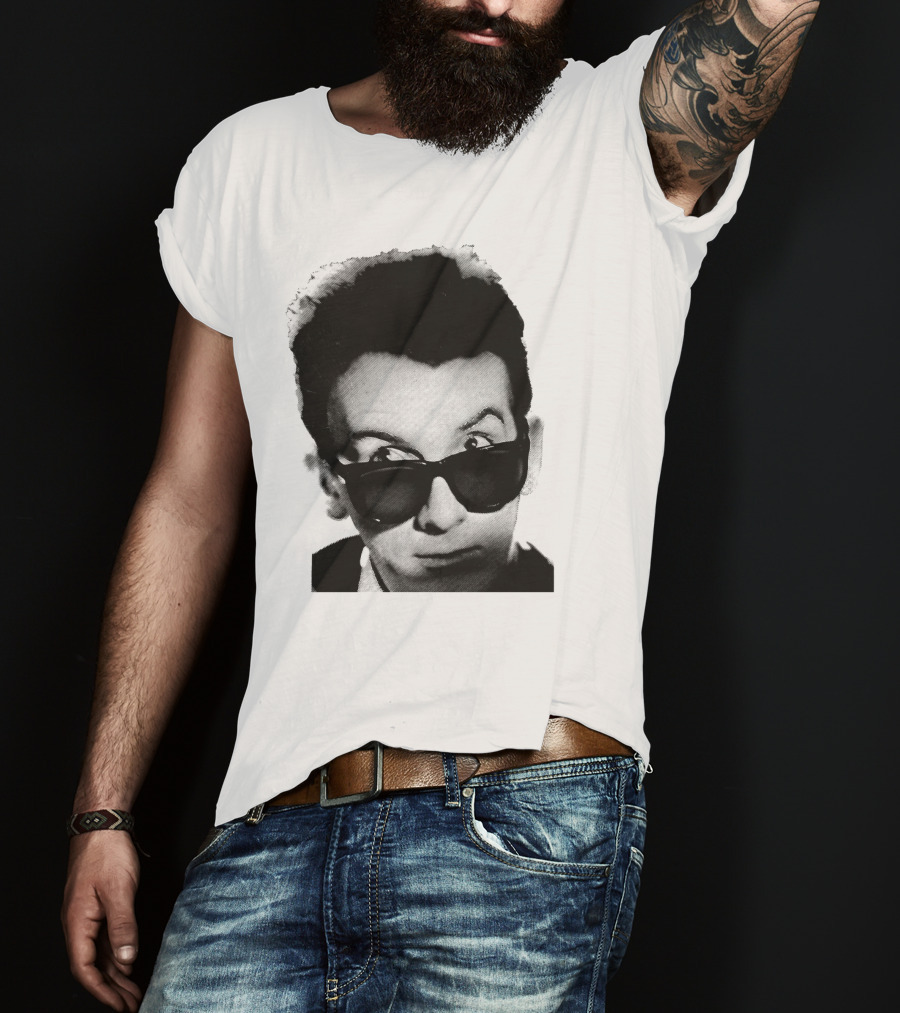 Evctl 03 Black And White Sunglasses T-Shirt